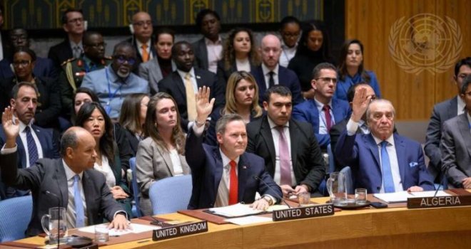 Vijeće sigurnosti UN-a podržalo Trumpov mirovni plan za Gazu