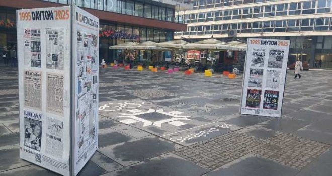 Kako je to bilo u Sarajevu za vrijeme opsade: Izložba odabranih naslovnica i članaka o okončanju mirovnih pregovora