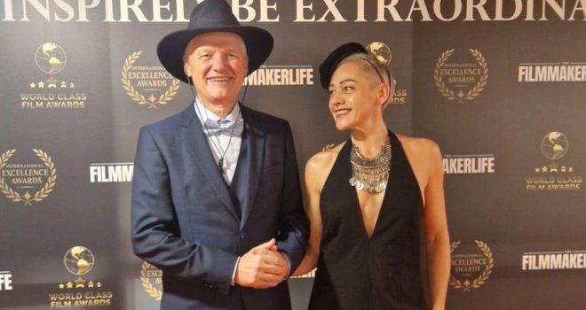 Semir Osmanagić na svečanosti u Milanu uvršten u filmsku 'Kuću slavnih': Priznanje za film 'Čudo u srcu Bosne' 