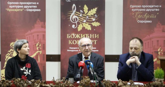 SPKD 'Prosvjeta' priređuje tradicionalni Božićni koncert u Sarajevu