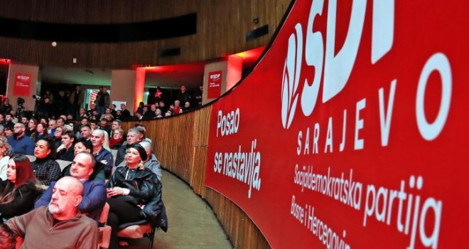 Raport SDP-a BiH pred građanima Sarajeva: 'Imamo konkretne rezultate - povećanja minimalne plate, penzije, naknada...'