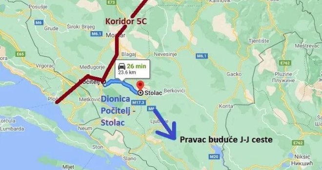 Počeo otkup zemljišta za novi autoput u BiH: Jadransko-jonska autocesta vodit će do granice sa Crnom Gorom