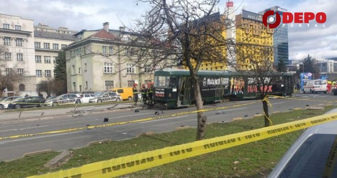 Potvrđeno: Jedna osoba poginula u stravičnoj tramvajskoj nesreći u Sarajevu