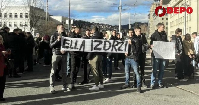 Grupa 'Reci dosta' ne stoji iza današnjih protesta u Sarajevu: 'Ograđujemo se od svih daljih okupljanja'