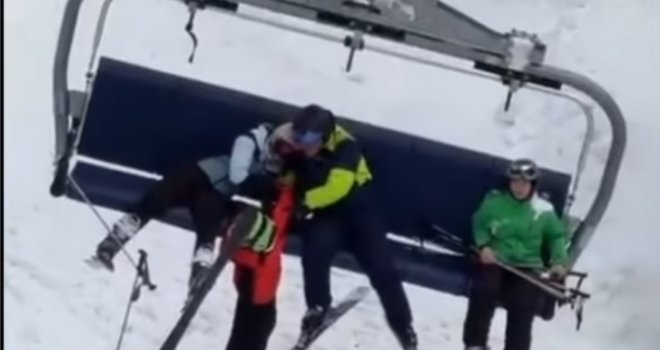 Ponovo drama na Jahorini: Dijete visilo sa žičare, okupljeni priskočili u pomoć