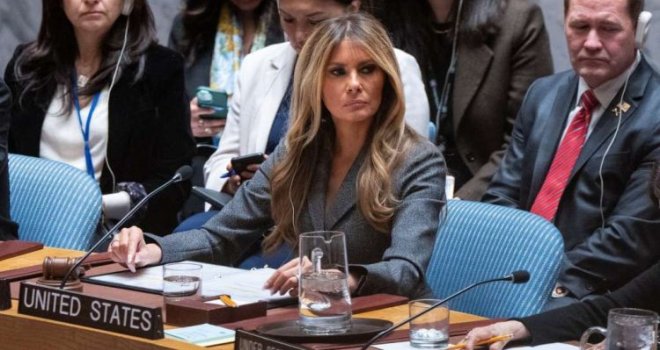 'Sve je otišlo u Honduras': Melania Trump predsjedavala sjednicom Vijeća sigurnosti UN-a!