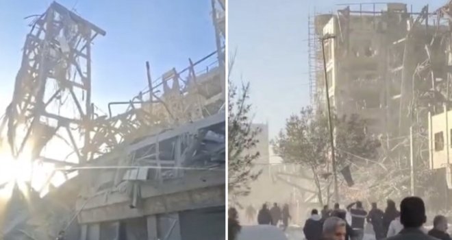 Iranski mediji potvrdili: Zgrada u kojoj je biran naslednik Hamneija sravnjena sa zemljom