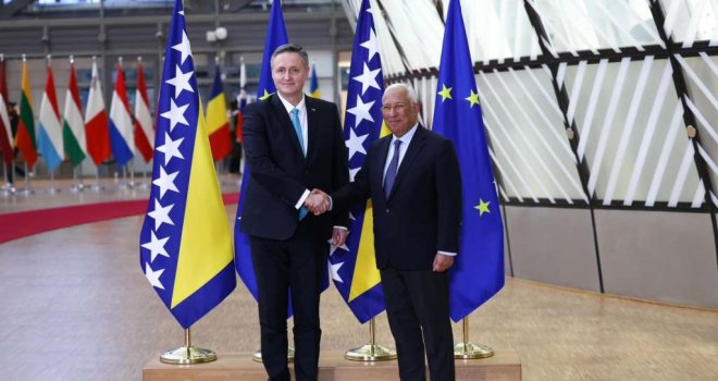 Bećirović razgovarao s Costom: Članstvo u EU i NATO su strateški vanjskopolitički ciljevi BiH