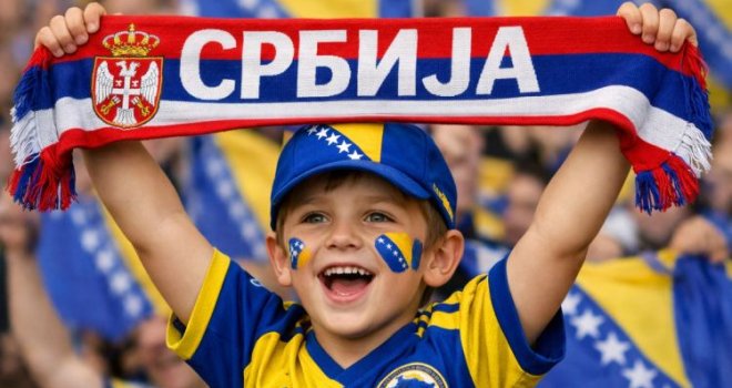 Zbog poruke petogodišnjeg Banjalučanina gore društvene mreže: 'Navijat ću za Bosnu, jer je to moja država!'