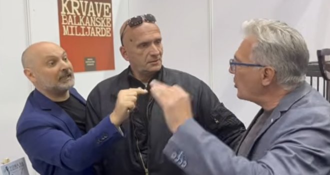 Drama na Sajmu knjiga zbog Sarajevo safarija: Sukob Domagoja Margetića i Edina Subašića umalo prerastao u fizički obračun