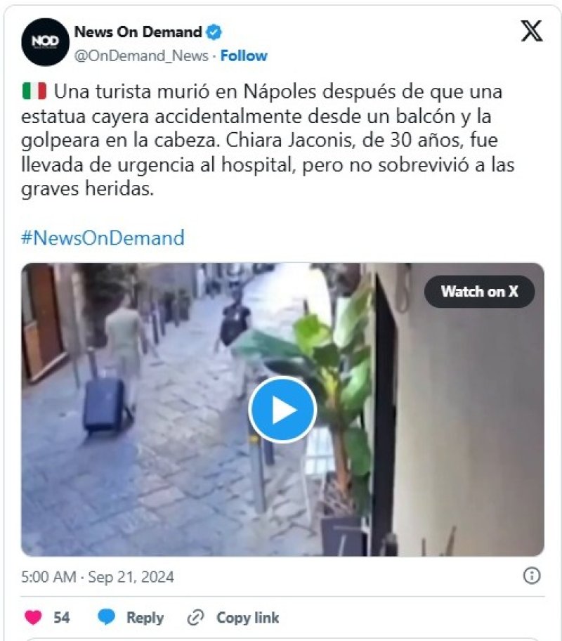 turiskinja-napulj-djecak-kipic-video