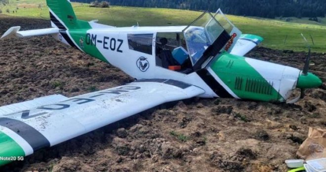 Laki avion slovačke registracije prinudno sletio kod Travnika: Putnici bez ozljeda