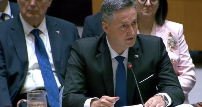 Bećirović pred Vijećem sigurnosti UN-a: Problem BiH nisu međunarodne institucije nego...