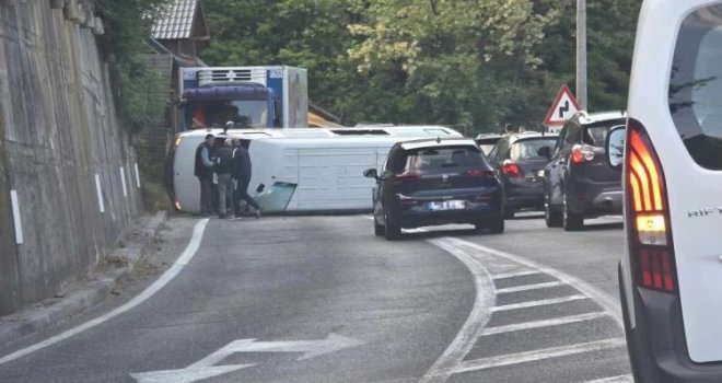 Saobraća se jednom trakom: Pet osoba povrijeđeno u nesreći na magistralnom putu Konjic - Jablanica