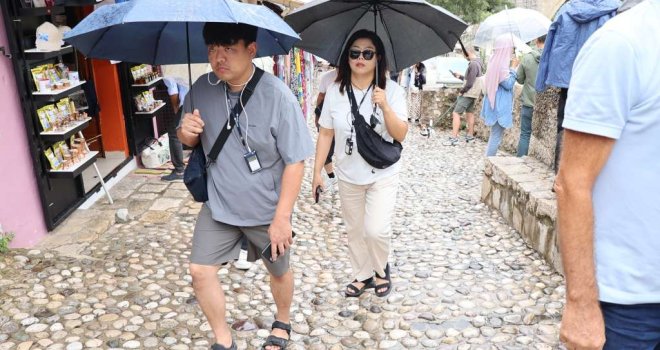 U Bosni i Hercegovini danas kiša, temperatura između 20 i 26 stepeni
