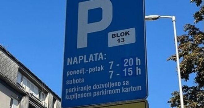 Novi cjenovnik obara rekorde: Sat parkinga u centru Sarajeva 'skočio' na 5 KM! 