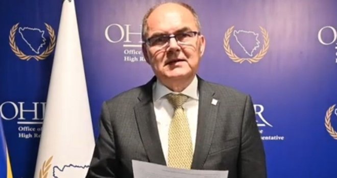 Christian Schmidt se obratio javnosti: Postignut konsenzus o važnosti OHR-a, konsultacije o nasljedniku se nastavljaju
