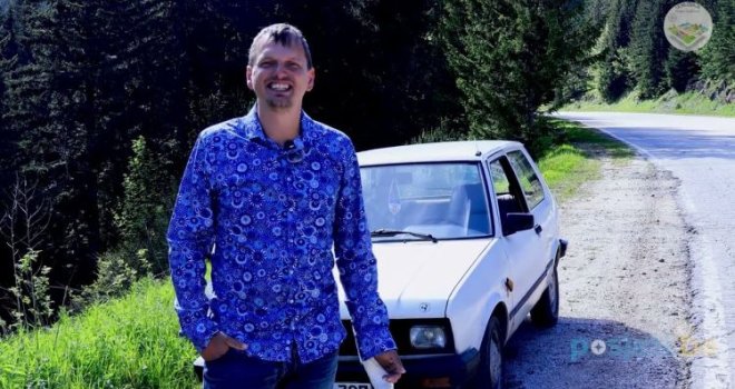 Došao je u BiH na šest mjeseci, a ostao pet godina: Danas turistima pokazuje BiH iz Yuge 45