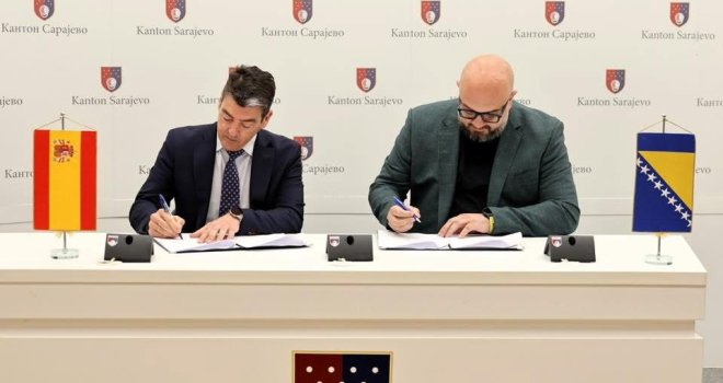 Sarajevo dobiva novu tramvajsku prugu: Šteta potpisao ugovor za trasu do Dobrinje