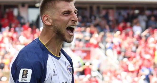 Ko je Jovo Lukić? Junak BiH protiv Kanade postigao svoj prvi gol na Svjetskom prvenstuvu