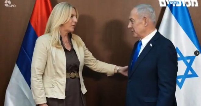 'Kruna moje uspješne posjete Izraelu': Cvijanović se sastala sa Netanyahuom i evo šta je nakon toga poručila...