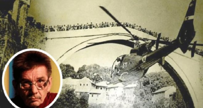 Preminuo je jedini pilot koji se odvažio helikopterom proletiti ispod Starog mosta u Mostaru