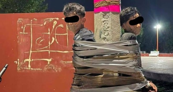 Policija traga za 'Batmanom': Kriminalce lijepio za stubove po gradu