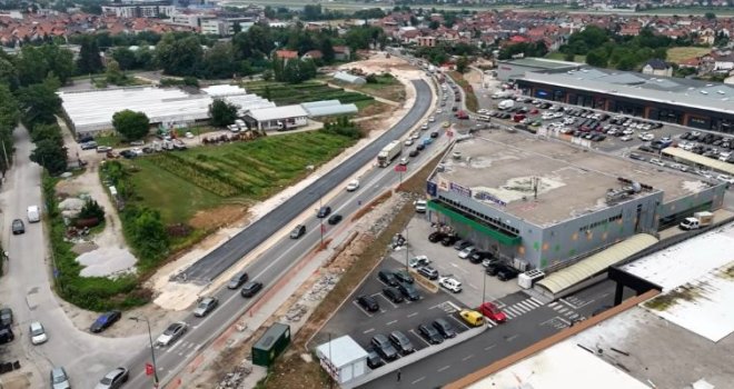 Snimci s gradilišta u Sarajevu: Kreće gradnja nove dionice XII transverzale vrijedne 6,7 miliona KM