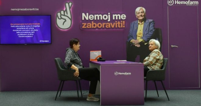 'Nemoj me zaboraviti': Hemofarm pokrenuo kampanju podizanja svijesti o ranom prepoznavanju demencije