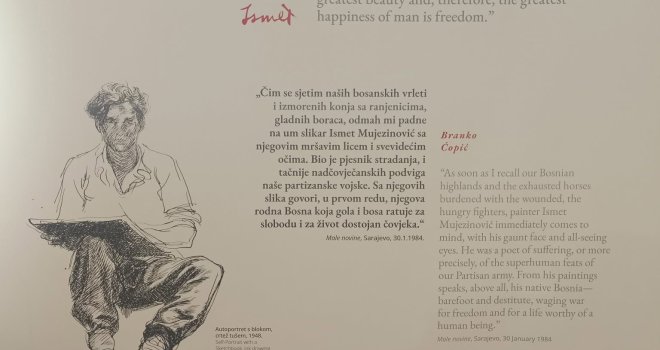 Otvorena nova postavka u Spomen sobi Ismeta Mujezinovića Tuzla     