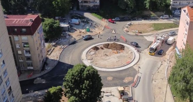Radovi na Južnoj longitudinali ulaze u završnicu: Saobraćaj pušten jednom stranom kružnog toka