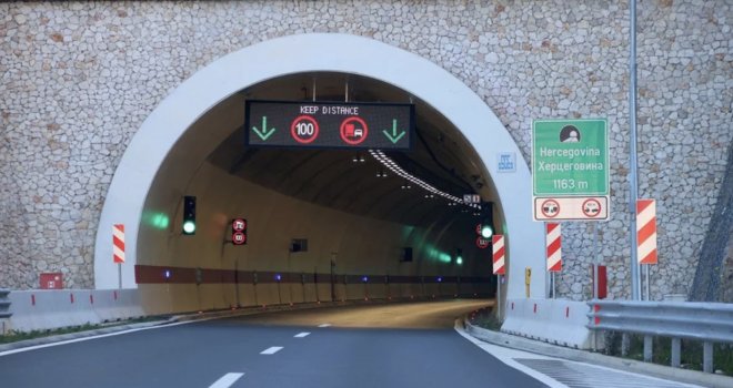 Nesreća u tunelu Hercegovina: Sarajlija zadobio teške povrede