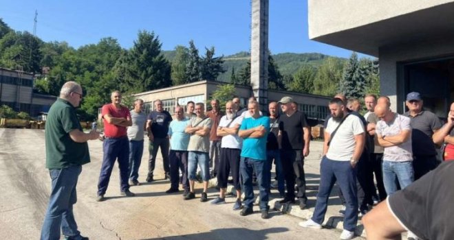 Zenički rudari već drugu noć iz protesta prenoćili u jami Raspotočje
