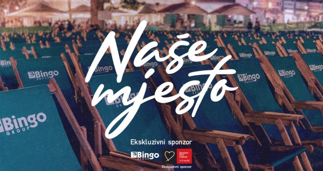 Četvrto ljeto zaredom Trg slobode postaje Naše mjesto - Bingo Ljetno kino Tuzla