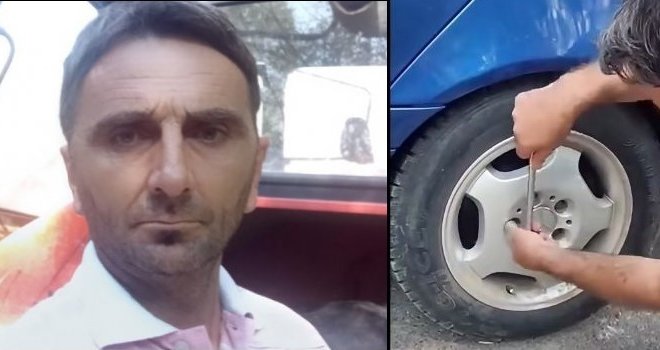  Ko je načelniku Foče odvrnuo šarafe na točkovima službenog automobila?! Mujo Sofradžija objavio snimak, policija u akciji  