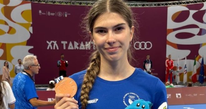 Prva medalja na Mediteranskim igrama za BiH, Ada Avdagić osvojila bronzu