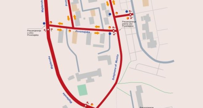 Alipašino Polje pretvara se u veliku stazu: Obustava saobraćaja počinje u subotu, nastavlja se u nedjelju do 21 sat