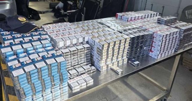 Pogledajte gdje je sve sakrio 42.240 cigareta: Vozač iz BiH mislio da je nadmudrio carinike... Kazna je drastična! 