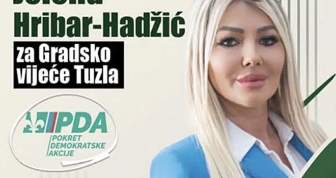 U akciji 'Pantera' u Tuzli uhapšena Jelena Hribar, bila je kandidatkinja PDA za Gradsko vijeće
