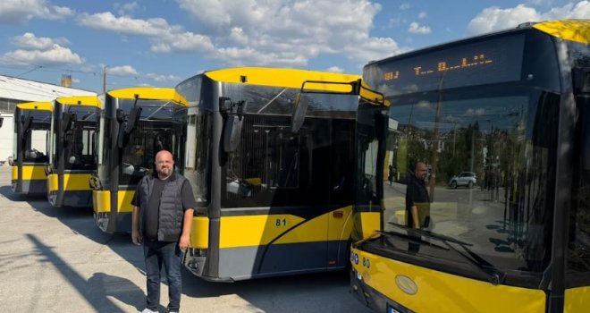 Pet novih trolejbusa stiglo na ulice Sarajeva, evo na kojim linijama voze