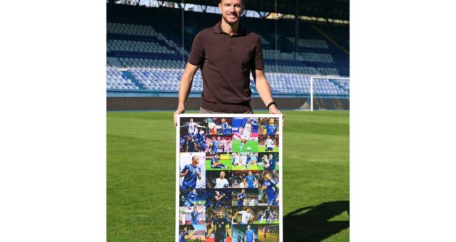 FK Željezničar: Edine, hvala za sve u dresu reprezentacije BiH