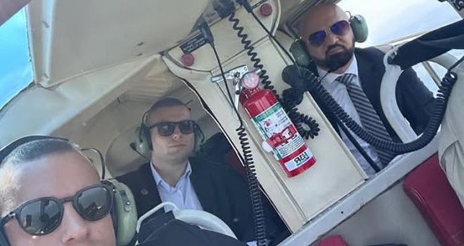 Ramo Isak objavio fotografiju iz helikoptera: Evo šta je izjavio na pitanje gdje putuje