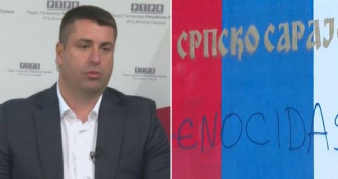 Katić optužio građane Sarajeva za grafit u Lukavici: 'Lažni narativi neće proći nekažnjeno'
